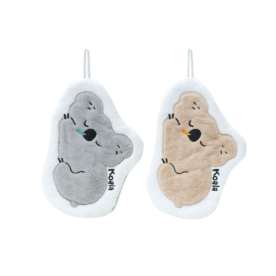 EVERAU® Plush Koala Hand Towel