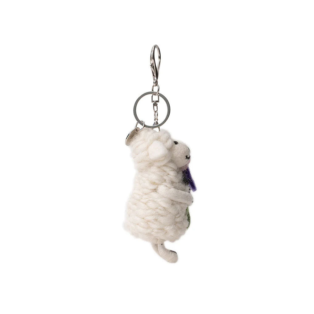 Australian Shepherd® Cute Plush Wolly Keyring