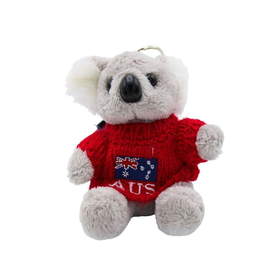 Koala in Jumper Plush Keyring