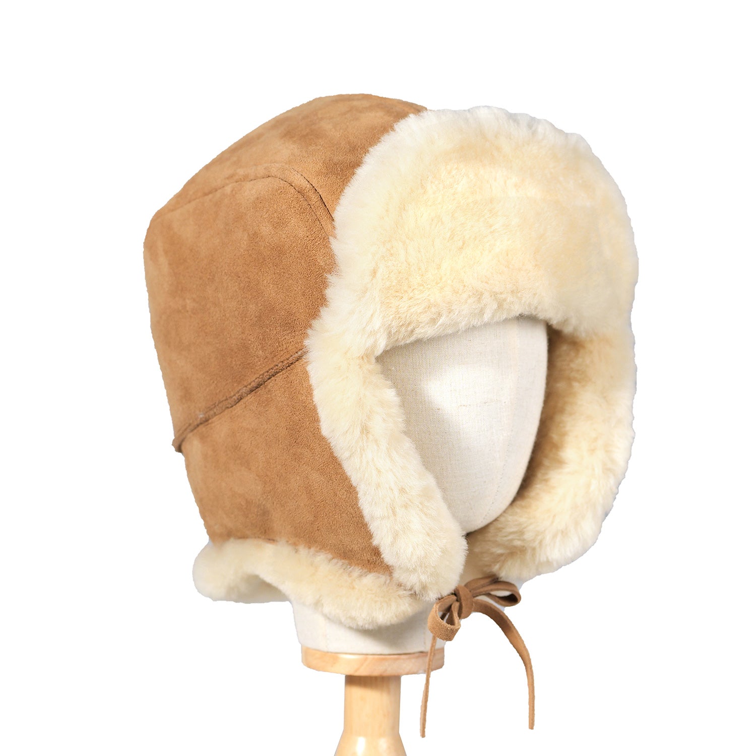 Ugg Sheepskin Hat with Tie