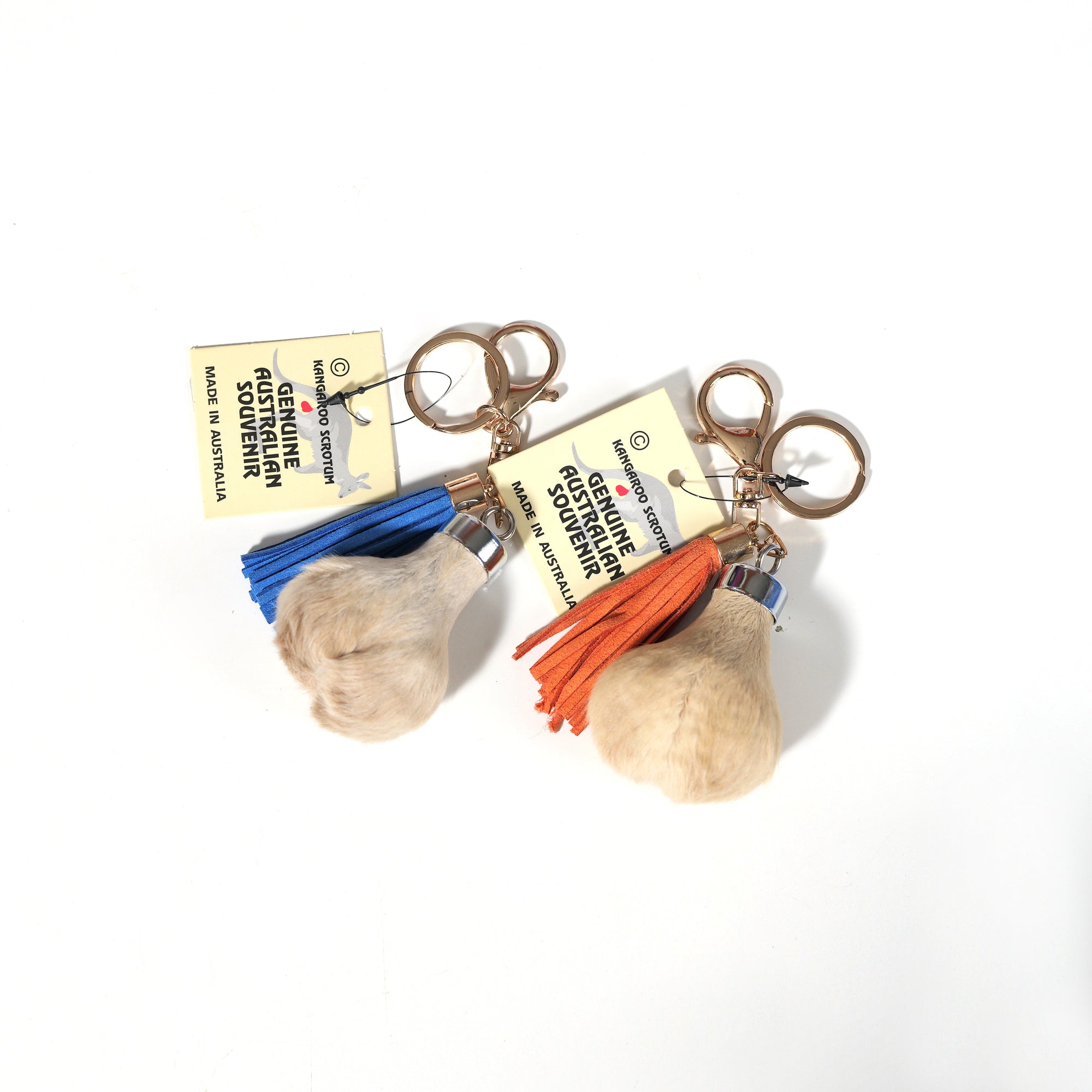Kangaroo Scrotum Keyring