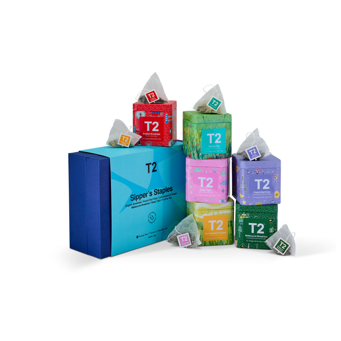 [T2] Sipper's Staples Tea Bag Gift Pack