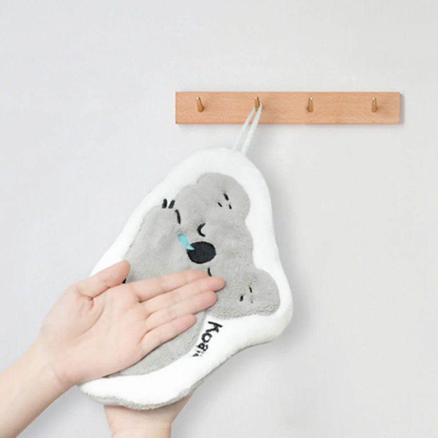 EVERAU® Plush Koala Hand Towel