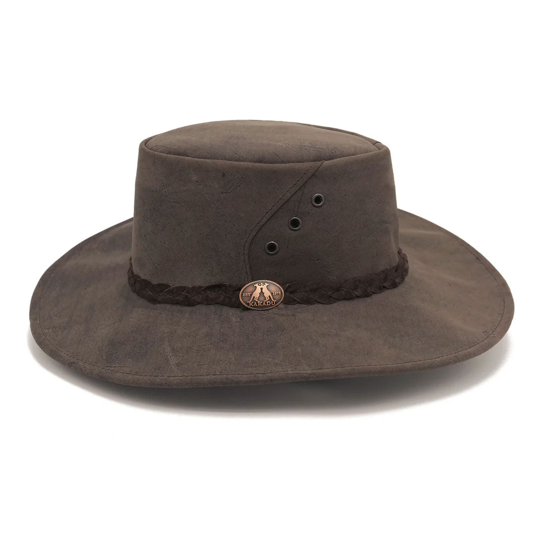 Darwin Kangaroo Leather Hat