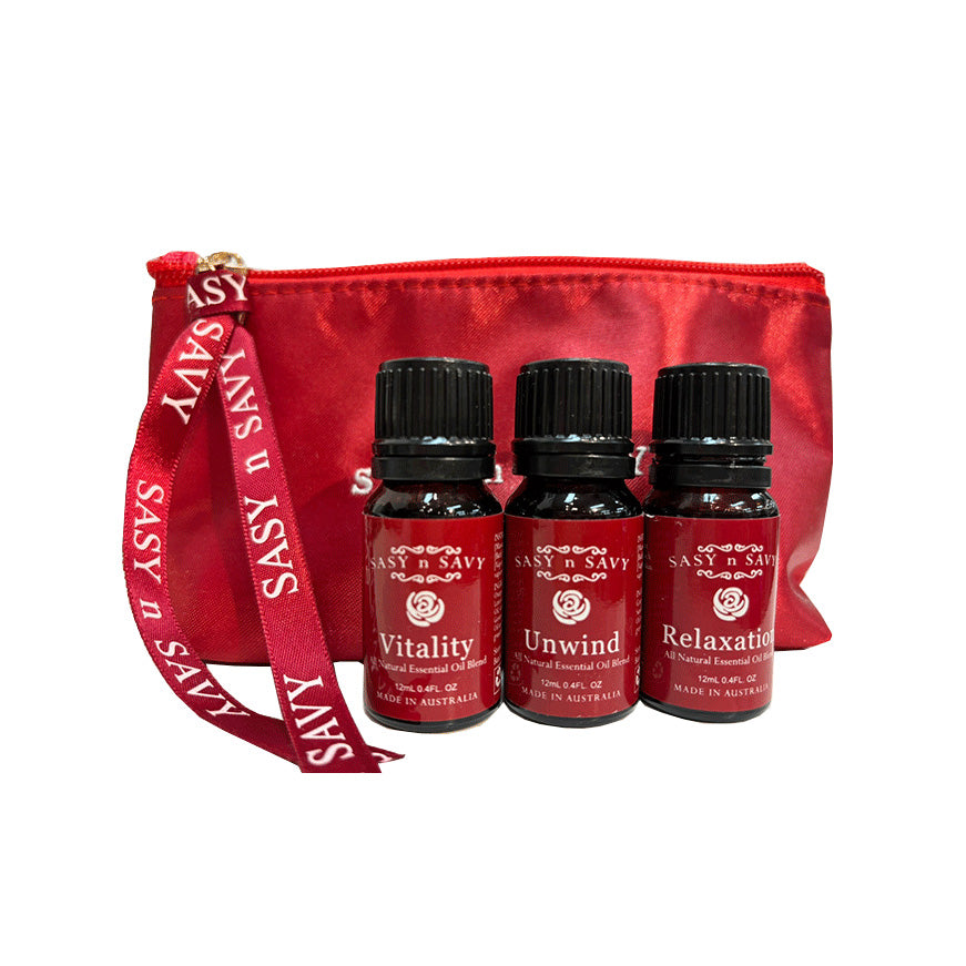 SASY n SAVY Vitality Essential Oil 12ml X 3ea Set