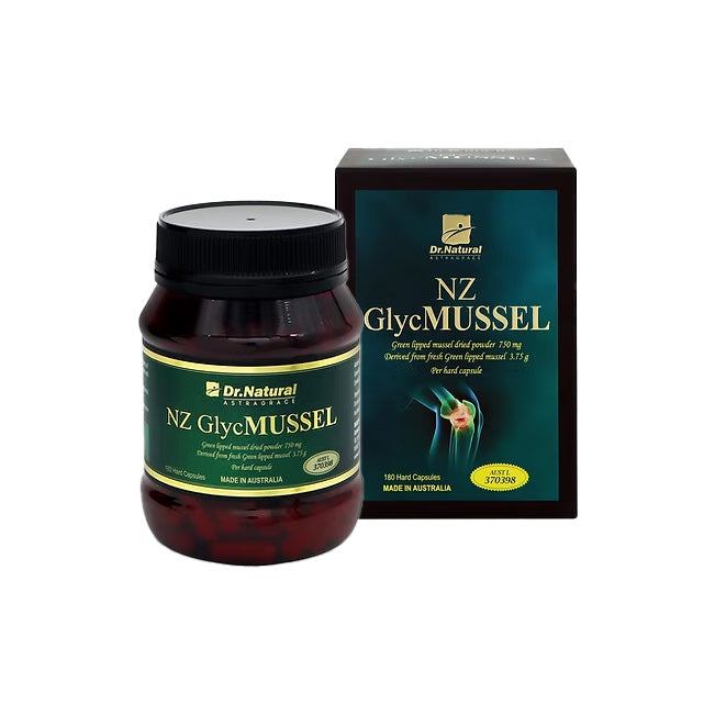 Dr.Natural NZ Glyc Mussel Powder 180's