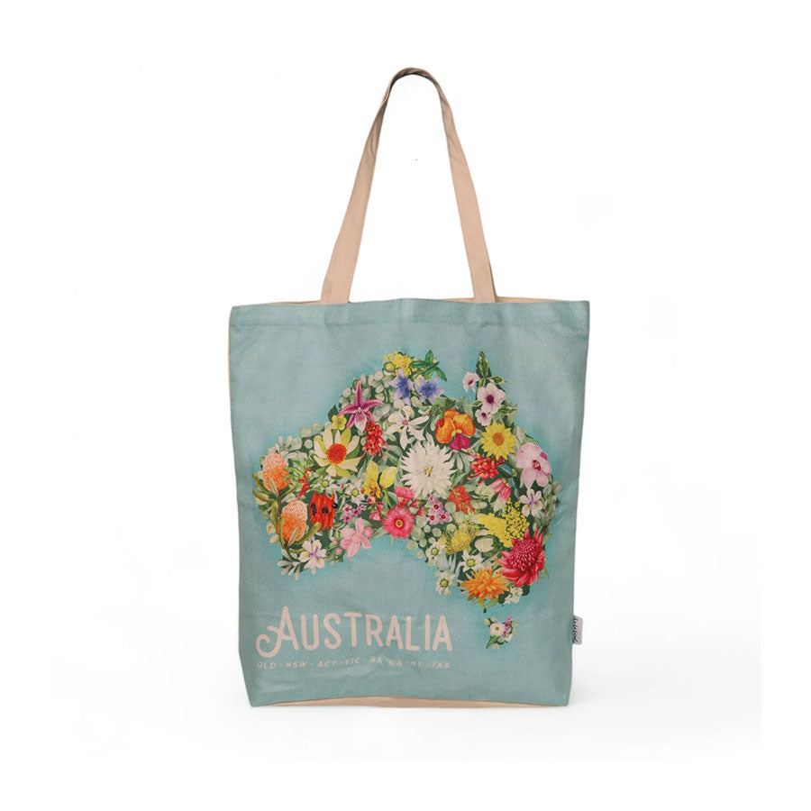 Shopping Tote Gday Australia Map
