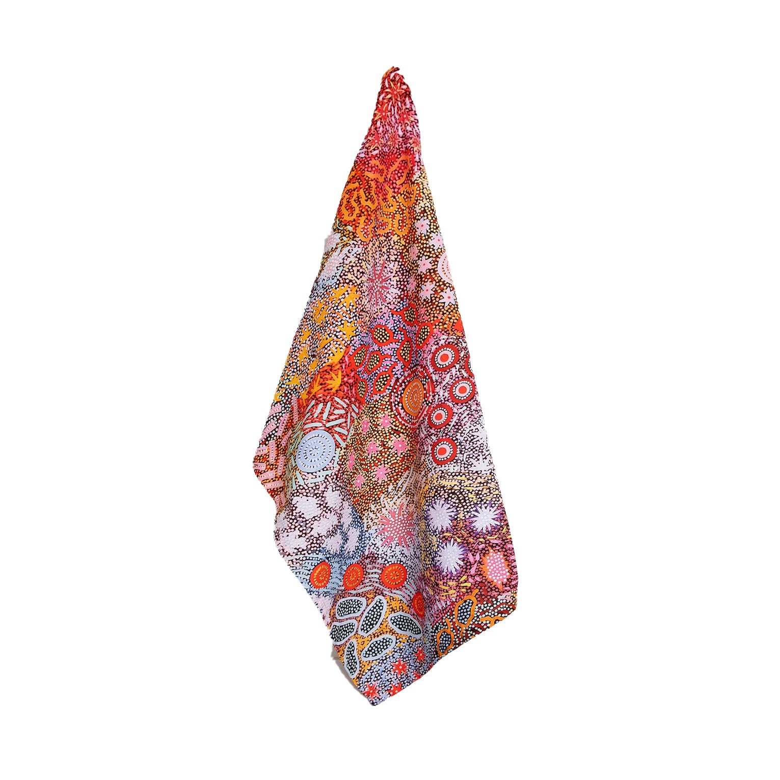 Koh Living Aboriginal Art 100% Cotton Teatowel - Grandmother's Country