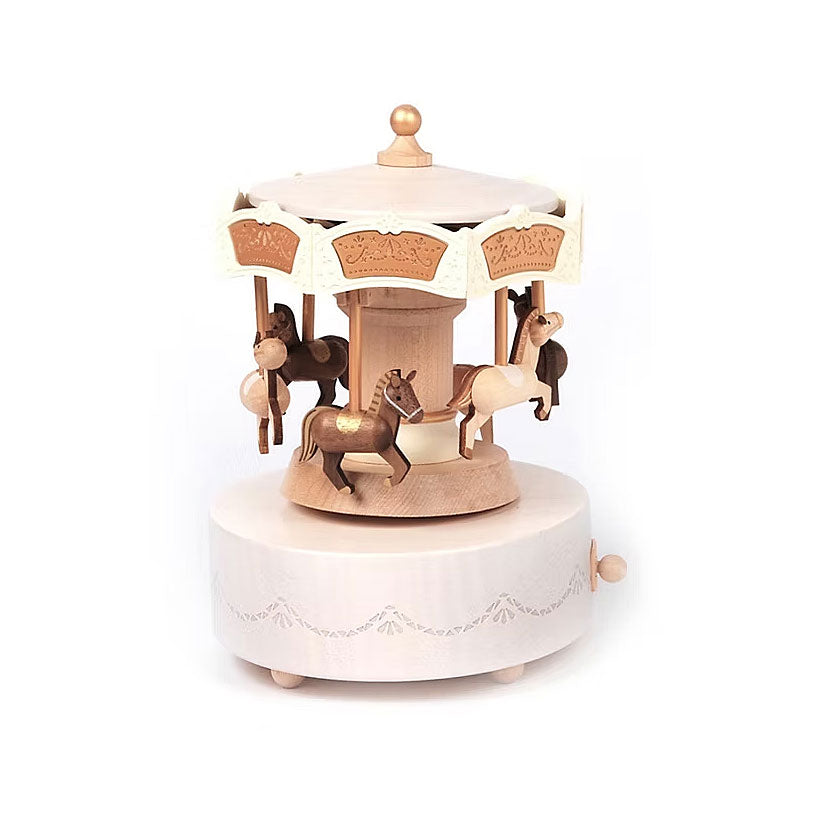 Wonderful life Carousel Music Box