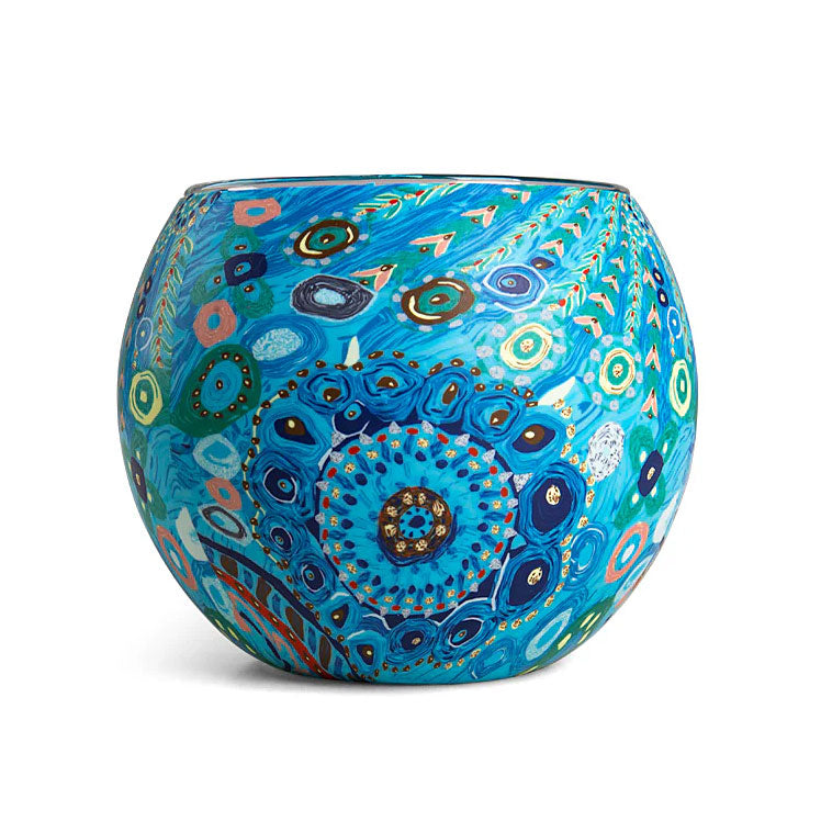 Aboriginal Girambit Tealight Candle Holder