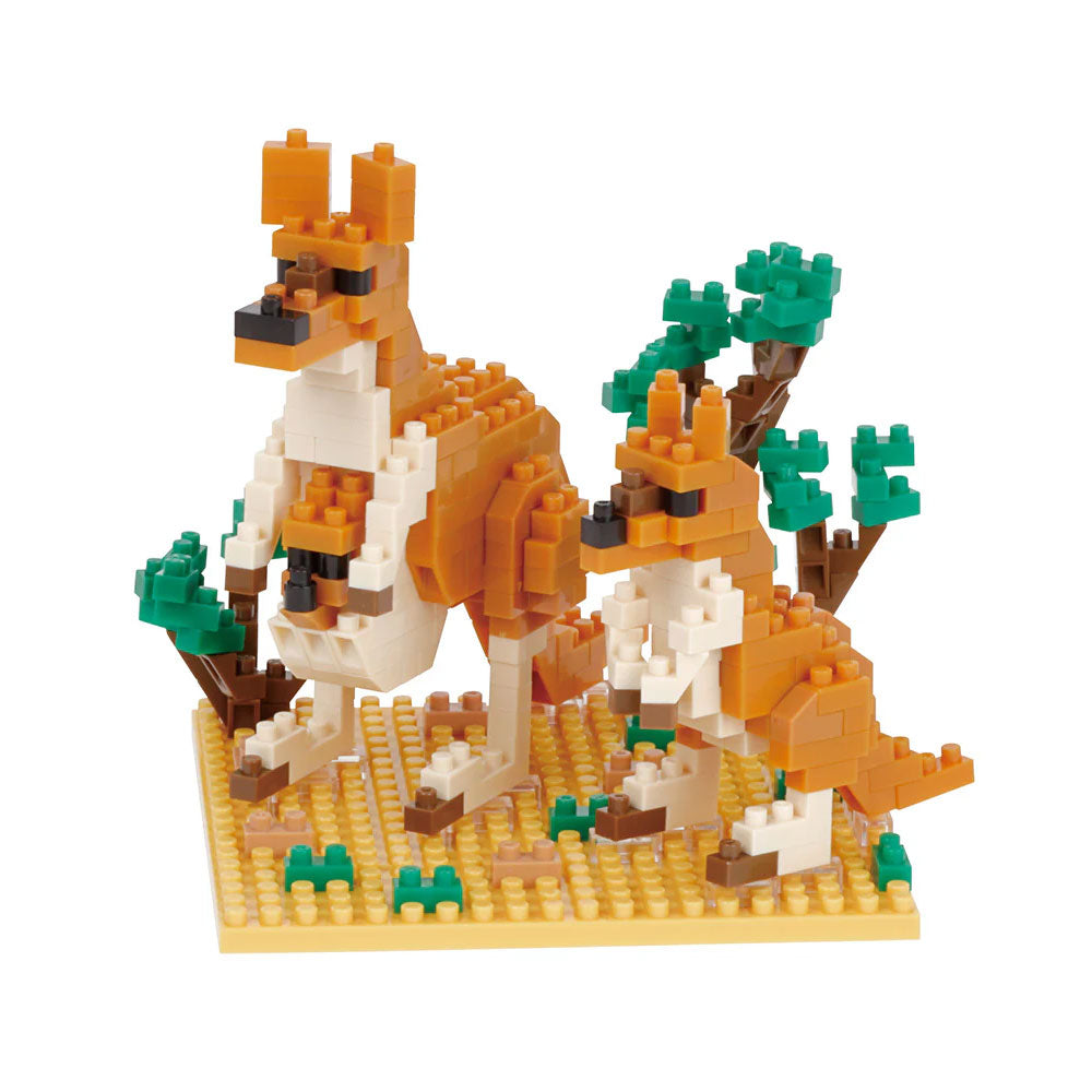[nanoblock]Big Kangaroo & Joey