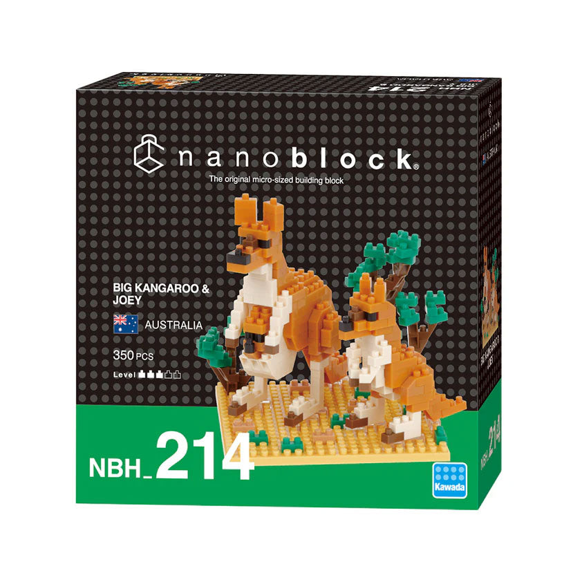 [nanoblock]Big Kangaroo & Joey