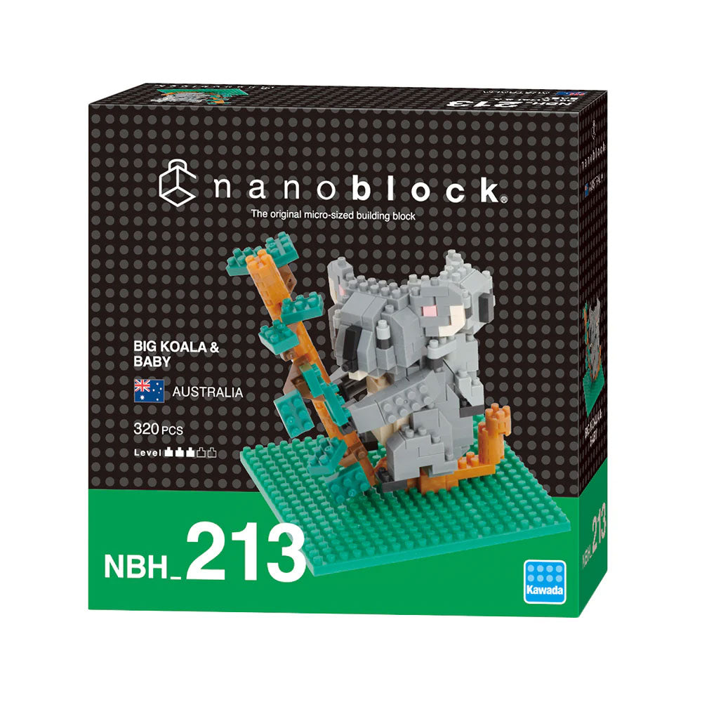 [nanoblock]Big Koala & Baby